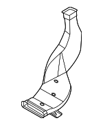 97370GG000 - Body: Rear Duct for Kia Image