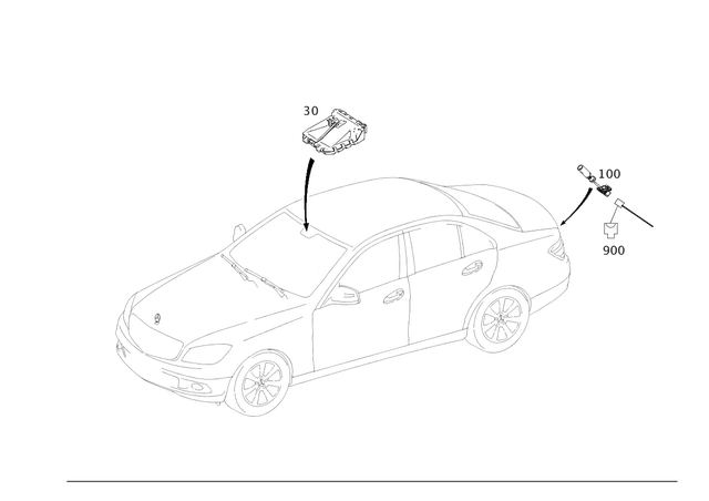 375456528 - Electrical System: Plug for Mercedes-Benz Image image