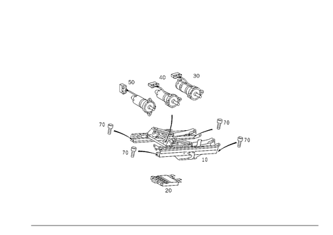 Seat Adjuster for 2005 Mercedes-Benz CL 500 #0