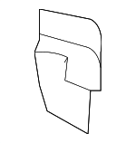 65619TBA305ZZ - Body: Rail End for Honda: Civic, Insight Image