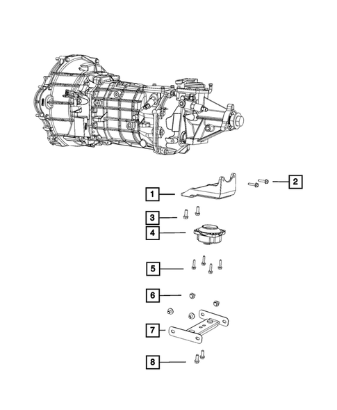 Mounting and Skid Plate for 2017 Dodge Viper #1