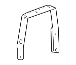 10385349 - Cooling System: Upper Bracket for Cadillac: XLR Image