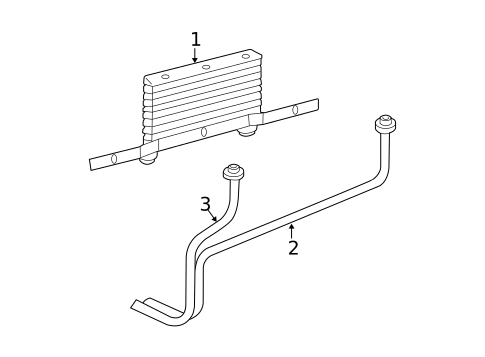 Trans Oil Cooler for 2002 GMC Savana 3500 #0