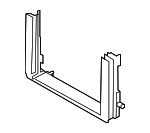 17117625981 - Cooling System: Lower Support for BMW: 550i, 550i GT, 550i GT xDrive, 550i xDrive, 650i, 650i Gran Coupe, 650i xDrive, 650i xDrive Gran Coupe Image