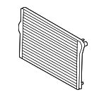 14118669004 - Cooling System: Radiator for BMW: 650i Gran Coupe, 650i xDrive Gran Coupe Image