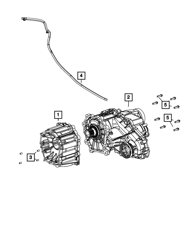 « 6104102AA – Quadra Trac Active On Demand 4 DHB : Tête Hexagonale Vis Et Rondelle pour Mopar Image »