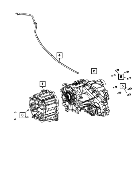 Transfer Case Assembly for 2013 Jeep Grand Cherokee #1