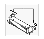 17517809321 - Cooling System: Inter-cooler for BMW Image