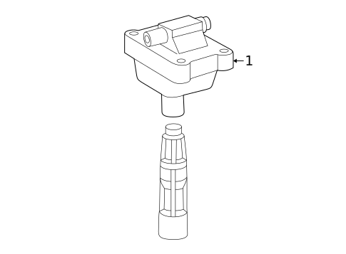 Ignition System for 2003 Mercedes-Benz SLK 32 AMG&reg; #0