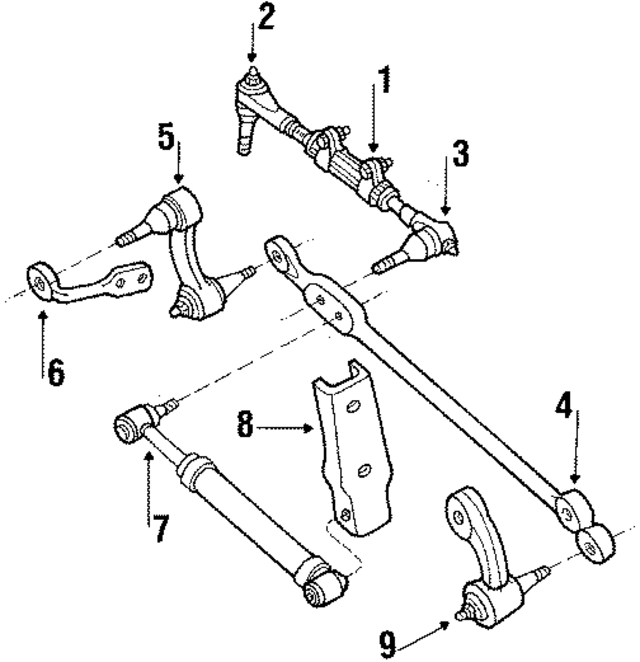 14069514 - Steering: Outer Tie Rod for GM Image
