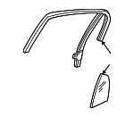 4W1Z5425766DA - Body: Fixed Glass for Lincoln: Town Car Image