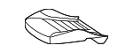 20591001369E38 - Body: Cushion Assembly for Mercedes-Benz Image