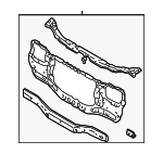 MR508043 - : RADIATOR SUPPORT for Mitsubishi: Montero Sport Image