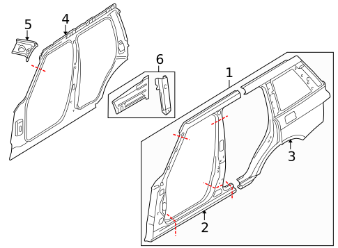 Uniside for 2003 Land Rover Range Rover #0