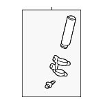 884700C021 - HVAC: A/C Receiver Drier for Toyota Image