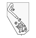 2562031080 - Emission System: Egr Valve for Toyota Image image