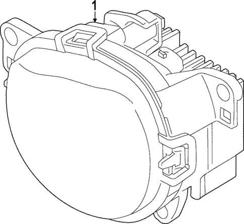 Fog Lamps for 2025 Volvo EC40 #0