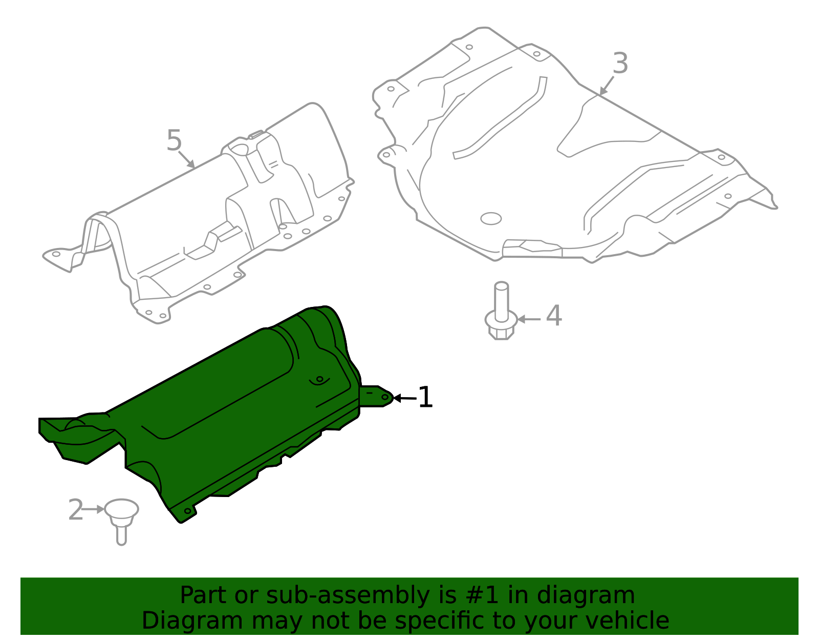 2016-2025 Volvo Floor Pan Heat Shield 32369280 | OEM Parts Online