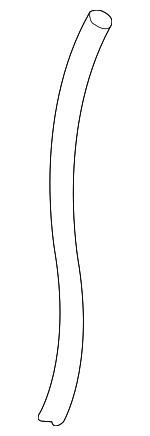 8T0809937A - Body: Drain Hose for Audi: A4, A4 Quattro, A5 Quattro, A6, A6 Quattro, allroad, Q3, Q3 Quattro, Q5, RS5, S4, S5, S6, SQ5 Image