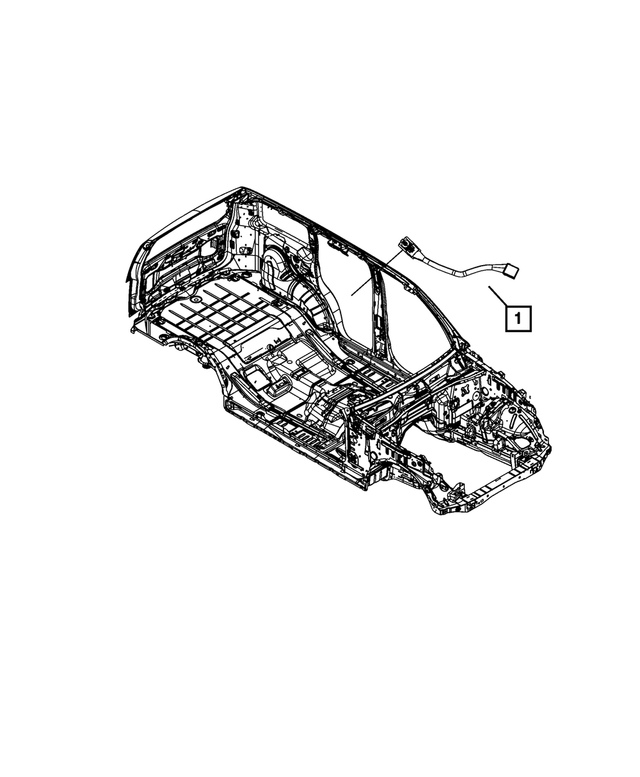 68002712AA - Electrical: Sunroof Wiring for Mopar Image
