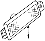 918369 - Electrical: Side Marker Lamp for Pontiac: 6000 Image image
