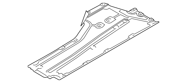 Rear Shield - BMW (51757404729)