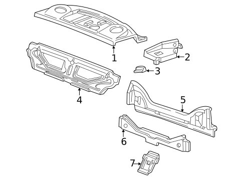 Rear Body for 2004 Mercury Marauder #0