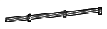 68422653AB - Body: Truck Bed Side Rail for Mopar Image