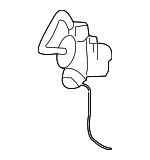 F65Z18A318CB - HVAC: Vacuum Motor for Ford: Expedition, F-150, F-150 Heritage, F-250 | Lincoln: Blackwood, Navigator Image