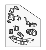 YL3Z18456CA - HVAC: Housing Assembly for Ford: F-150, F-150 Heritage, F-250, F-250 HD, F-250 Super Duty | Lincoln: Blackwood Image