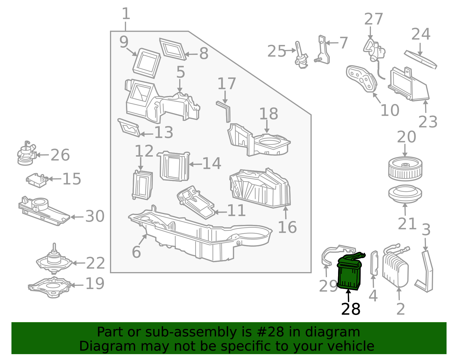 1987-1998 Ford | Motorcraft™ Heater Core | NHC-5 | Walls' Ford Parts