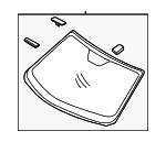 86111J3000 - : Windshield for Hyundai Image