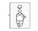 MN101235 - Steering: Reservoir Assembly for Mitsubishi Image