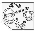 86510181 - Steering: Steering Wheel for GM Image