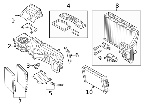 Heater for 2018 BMW 750i xDrive #0