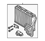 64119361706 - : Evaporator Core for BMW: 740e xDrive, 740i, 740i xDrive, 750i, 750i xDrive, Alpina B7, M760i xDrive Image