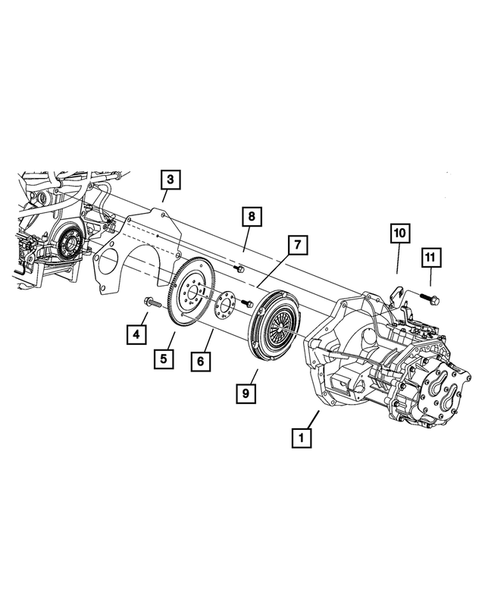 Transaxle Assembly for 2003 Dodge Neon #1