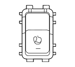 16790535027N49 - Body: Switch for Mercedes-Benz Image