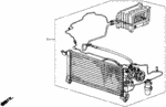 80000SE0A11 - : Air Conditioner Assembly for Honda Image