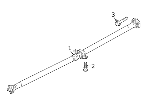 Drive Shaft for 2024 Kia Sorento #1