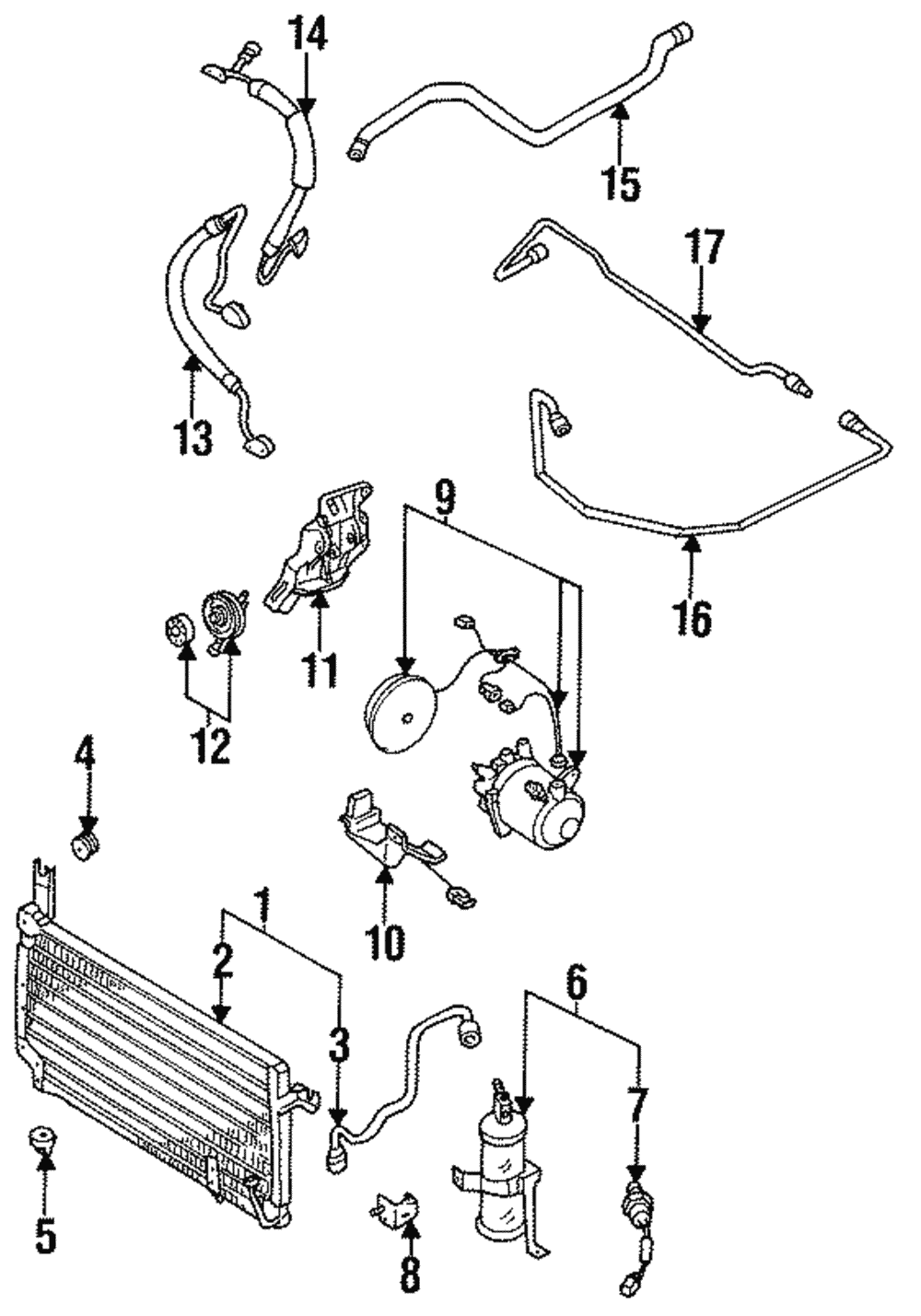 A/C Receiver Drier - Nissan (92130-01E10)