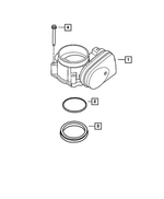6508671AA - Fuel: Hex Screw And Washer for Mopar Image