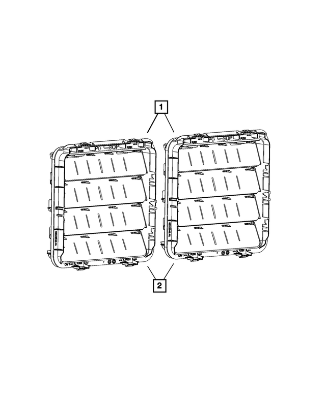 52080495AA - Air Conditioners and Heaters: Cab Exhauster for Mopar Image image