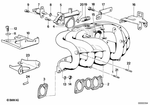 Intake Manifold for 1985 BMW 325e #0