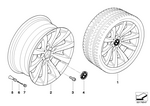 36116783631 - : Wheel, Alloy for BMW Image