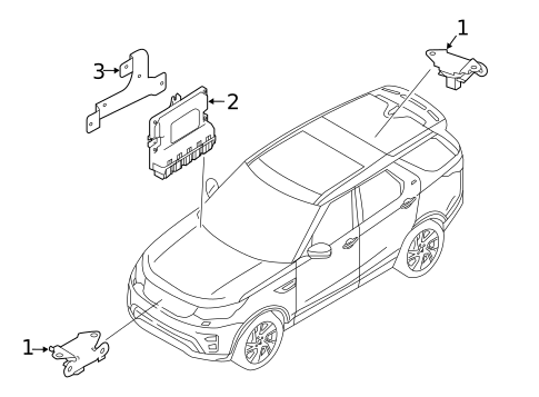 Ride Control Components for 2020 Land Rover Defender 90 #1