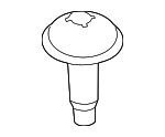 N91188301 - Body: Center Grille Retainer Screw for Porsche Image