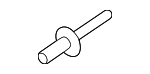 PAF038501 - Body: Trim Molding Rivet for Porsche Image