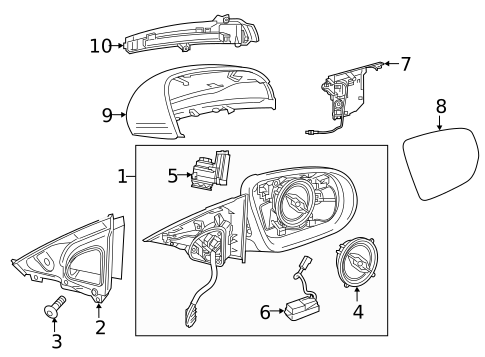 Mirrors for 2021 Mercedes-Benz C63 AMG S #0