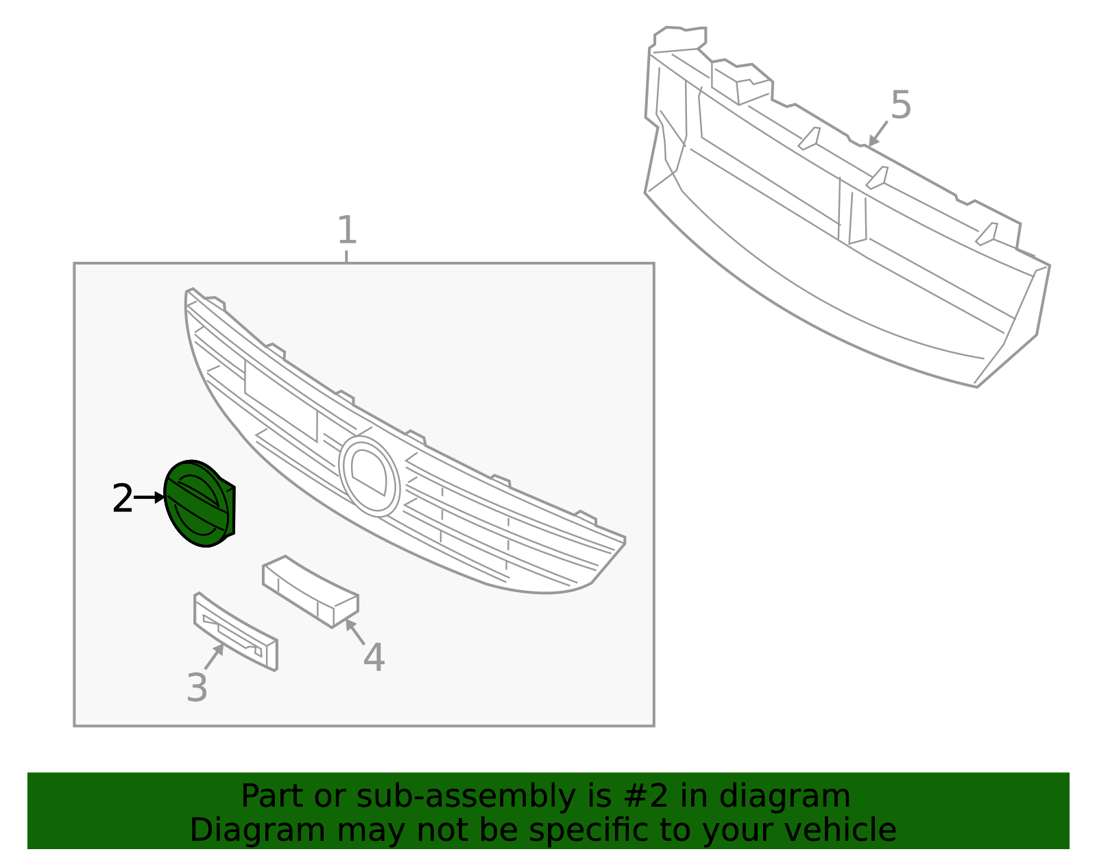 31383033 - High-Quality Grille Emblem for 2010-2018 Volvo | AutoNation ...